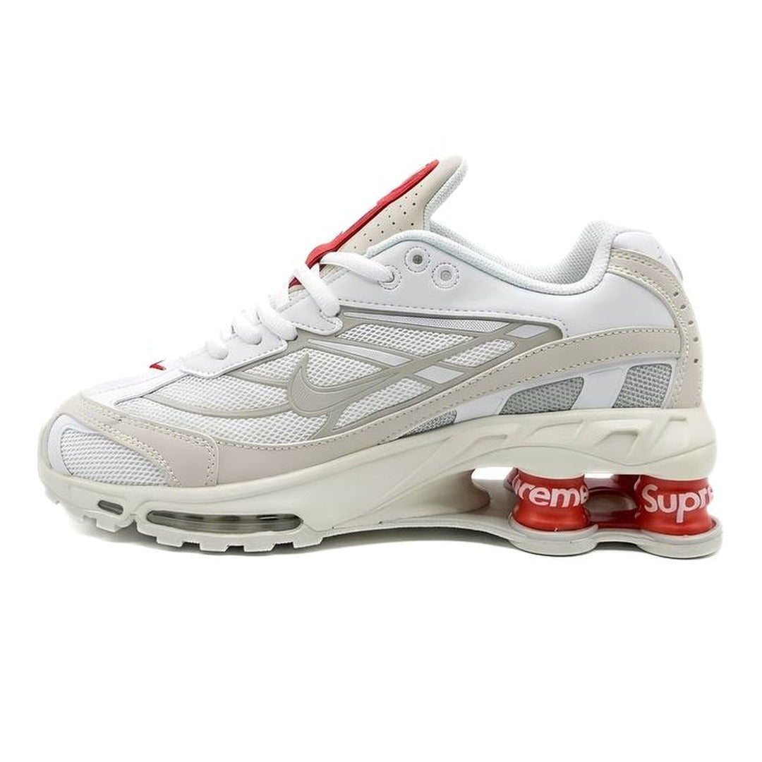 Nike Shox Supreme gris rojo
