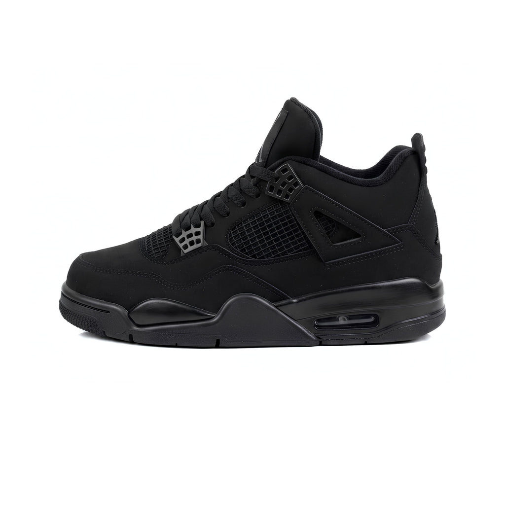 Air Jordan 4 Retro — Black/Black-Black
