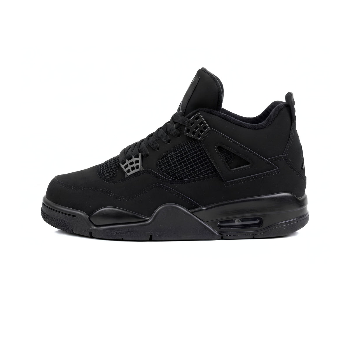 Air Jordan 4 Retro — Black/Black-Black