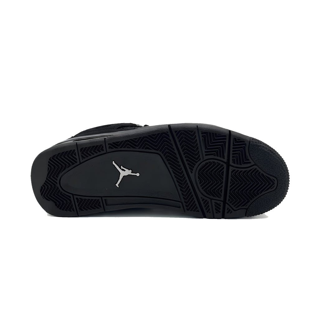Air Jordan 4 Retro — Black/Black-Black