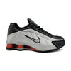 Nike Shox R4 — Black/Wolf Grey-Varsity Red