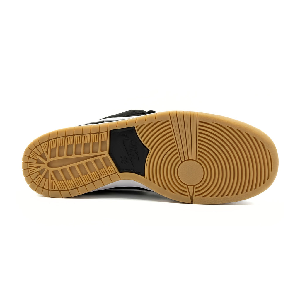 Nike Sb Dunk Low Negro Blanco Suela Goma